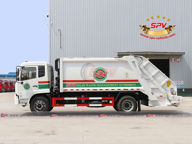 12 CBM Garbage Compactor Truck Dongfeng - LS